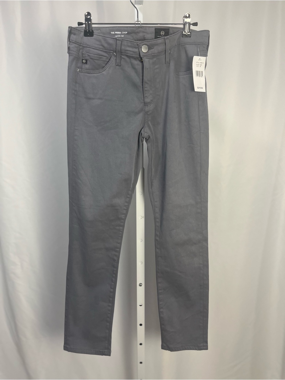 AG Adriano Goldschmied "The Prima Crop" cigarette crop jeans